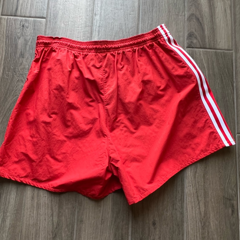 Adidas red shorts. Super Cute and never worn.